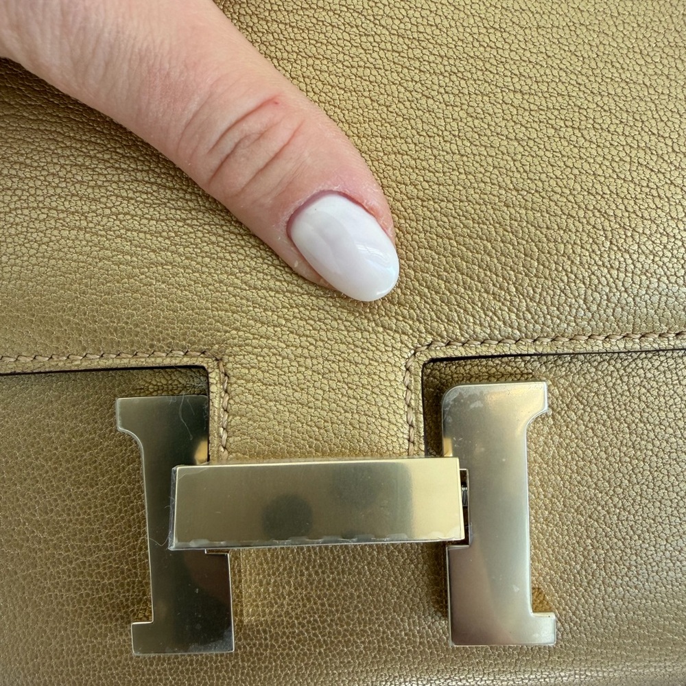 Hermès Constance 18 Dore Chevre Chamkilight Permabrass Hardware - Picture 7 of 13